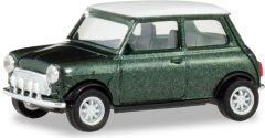 HER430753 - Voiture de couleur vert métallisé - MINI COOPER British racing