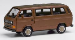 Véhicule de couleur beige bronze métallique – VW T3 bus