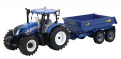 BRI43268 - Tracteur avec remorque NC NEW HOLLAND T6.175