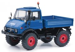 SCH444 - Véhicule utilitaire de couleur Bleu Limitée à 1500 Pièces - MERCEDES-BENZ Unimog 406