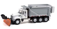 GREEN45130C - Camion avec lame de déneigement et saleuse sous blister S.D TRUCK – MACK Granite 8x4 de 2019