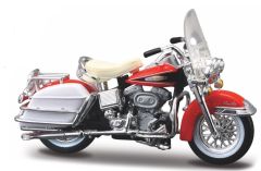 MST459 - Moto de 1968 orange - HARLEY DAVIDSON  FLH Electra Glide