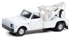 GREEN46070-A - Véhicule dépanneuse couleur blanche sous Blister – CHEVROLET C-30 1968