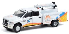 GREEN46070-C - Véhicule MIAMI Tunne sous Blister – DODGE RAM 3500 avec grue
