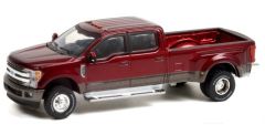 GREEN46070-F - Voiture pick-up de 2019 couleur rouge et gris – FORD F-350