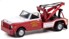 GREEN46080B - Véhicule sous blister DUALLY DRIVERS – Dépanneuse CHEVROLET C-30 de1972 SHELL Service