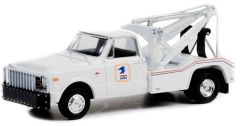 GREEN46090-A - Véhicule sous blister de la série DUALLY DRIVERS - CHEVROLET C-30 dépanneuse 1968 USPS