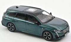 NOREV473935 - Voiture de 2021 couleur bleu avatar – PEUGEOT 308 SW GT