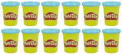 HASE4827 - Jeu créatif PLAY-DOH – 12 pots de couleur Bleu