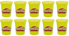 HASE4829 - Jeu créatif PLAY-DOH – 12 pots de couleur jaune