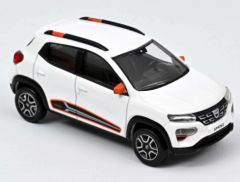 NOREV509062 - Voiture de 2022 couleur blanche - DACIA Spring Comfort Plus