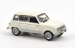 NOREV510088 - Voiture de 1987 couleur blanche - RENAULT 4 Clan