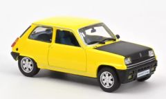 NOREV510537 - Voiture de 1980 couleur jaune - RENAULT 5 Copa