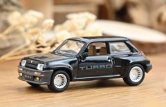NOREV510543 - Voiture de 1980 couleur noire - RENAULT 5 Turbo