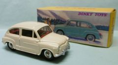 DIN520 - Voiture de couleur beige – FIAT 600D – Reproduction ATLAS