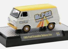 M2M-52500A25-B - Voiture sous blister de la série Mr.PIBB - FORD Econoline Delivery Van de 1965