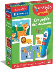 CLE52717 - Jeu éducatif  - les petits animaux avec stylo interactif