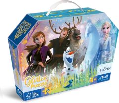 TRF53018 - Puzzle pailletés de la Reine des Neiges – 70 pièces