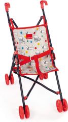 GOA53178 - Accessoire pour poupée motif chiens et chats – poussette canne