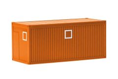 HER053600-004 - 2 containers de chantier orange