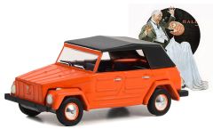 GREEN54080-E - Voiture sous blister de la série NORMAN ROCKWELL – VW Thing type 181 1971 Trick or treat