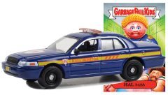 GREEN54090-C - Véhicule sous blister de la série GARAGE PAIL KIDS - FORD Crown Victoria Police Interceptor 2008