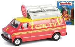 GREEN54110-D - Voiture sous blister de la série GARBAGEPAILKIDS - DODGE B-100 1976 GPK-TV
