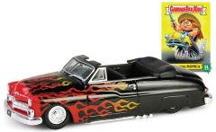 GREEN54110-F - Voiture sous blister de la série GARBAGEPAILKIDS - MERCURY Eight Convertible Lowrider 1950 noir