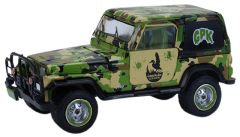 GREEN54120-E - Voiture sous blister de la série GARBAGE PAIL KIDS - JEEP Wrangler YJ 1991