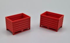 MSM5470/03 - Accessoire de chantier couleur rouge - 2 Containers fermés