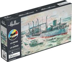 HEL55050 - Maquette à assembler avec peinture - La Seine et La Saone