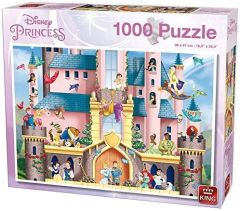 KING55917 - Puzzle Disney Princesse Le palais magique – 1000 pièces