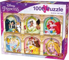 KING55991 - Puzzle Disney Princesse Miroir – 1000 pièces