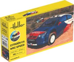 HEL56117 - Maquette à assembler avec peinture - CITROEN C4 WRC Speed