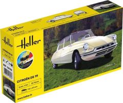 HEL56162 - Maquette à assembler avec peinture - CITROEN DS 19
