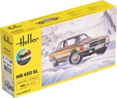 HEL56171 - Maquette à assembler avec peinture - MERCEDES 450 SL
