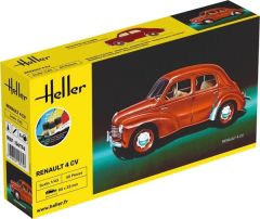 HEL56174 - Maquette à assembler avec peinture - RENAULT 4 CV
