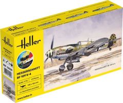 HEL56229 - Maquette à assembler avec peinture - MESSERSCHMITT BF 109 K-4