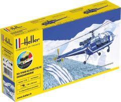 HEL56286 - Maquette à assembler avec peinture - Gendarmerie - ALOUETTE SA 316 III