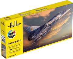 HEL56303 - Maquette à assembler avec peinture - MIRAGE 2000 C
