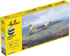 HEL56323 - Maquette à assembler avec peinture - DASSAULT Mirage III E/R/5