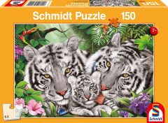 SCM56420 - Puzzle famille de tigres – 150 pièces