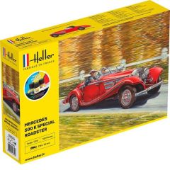 HEL56710 - Maquette à assembler avec peinture - MERCEDES 500 K Special Roadster