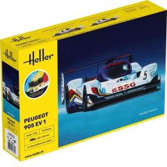 HEL56718 - Maquette à assembler avec peinture - PEUGEOT 905 EV 1 #5