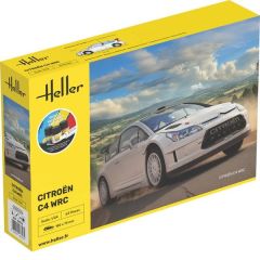 HEL56756 - Maquette à assembler avec peinture - CITROEN C4 WRC