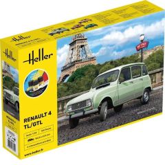 HEL56759 - Maquette à assembler avec peinture - RENAULT 4TL/GTL