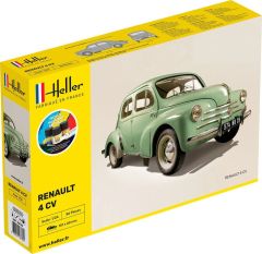 HEL56762 - Maquette à assembler avec peinture - RENAULT 4CV