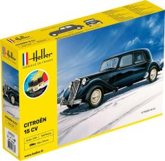 HEL56763 - Maquette à assembler avec peinture -  CITROEN 15 CV