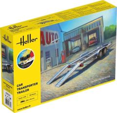 HEL56774 - Maquette avec peinture à assembler - Set de démarrage porte voitures