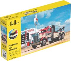 HEL56794 - Maquette à assembler avec peinture - PETERBILT 359 Dépanneuse